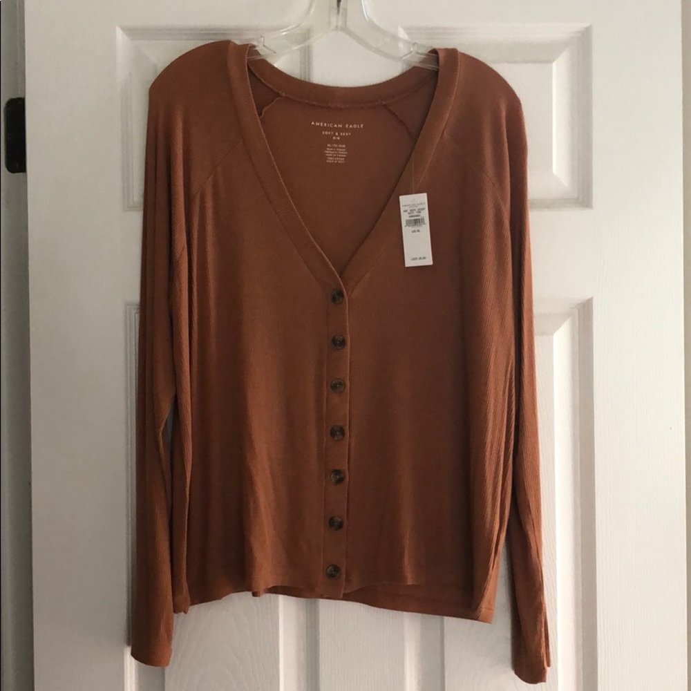 American Eagle ribbed top